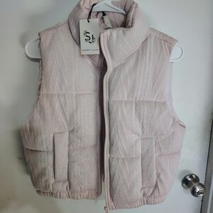 Sincerely Jules Blush Quilted Vest